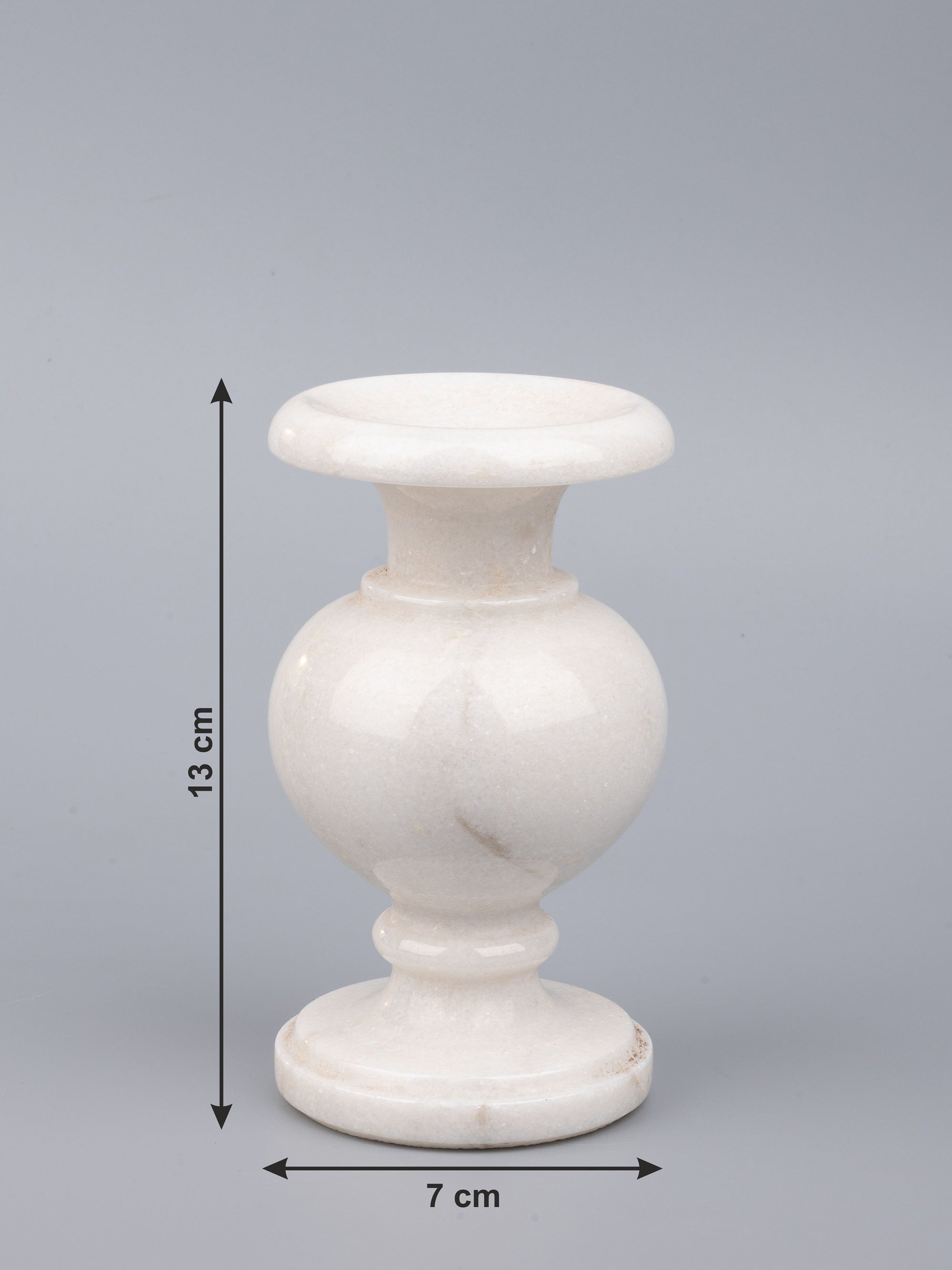 White marble Lotus plate with stand that can used as an individual flower also - The Heritage Artifacts