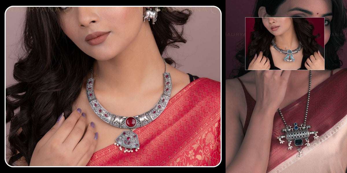 Oxidised Silver Jewellery