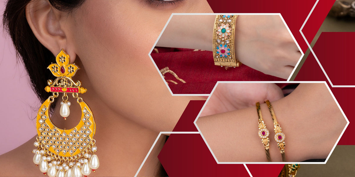 Kundan Mina Jewellery