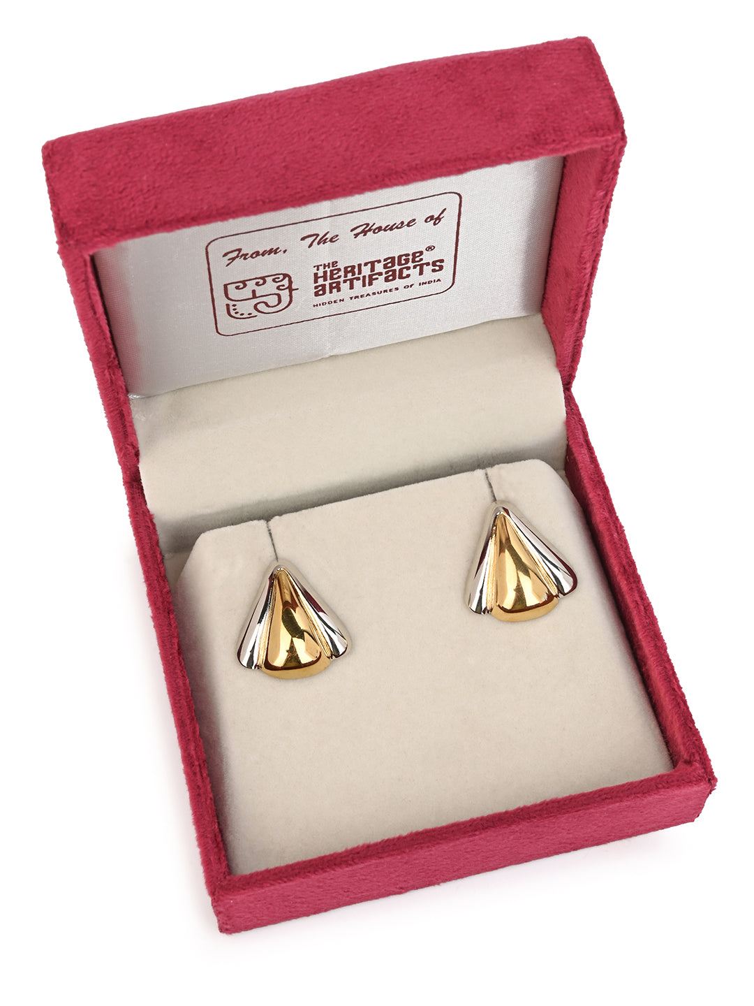 MAURYANA - Stainless Steel Elegant Pair of Earrings for Office and Party Wear