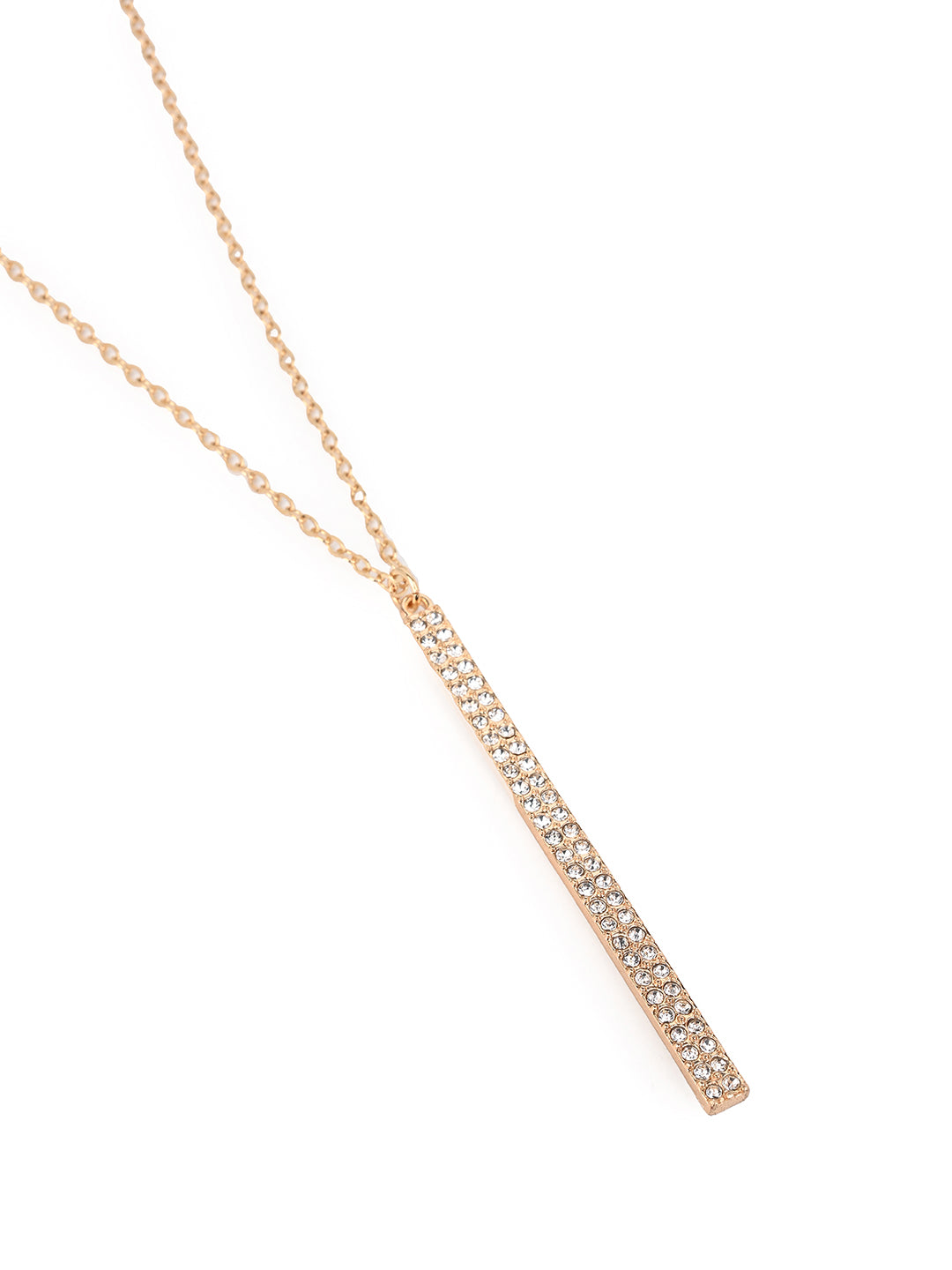 MAURYANA - Elegant and Fashionable Gold Plated Zinc Alloy Necklace - Adjustable length