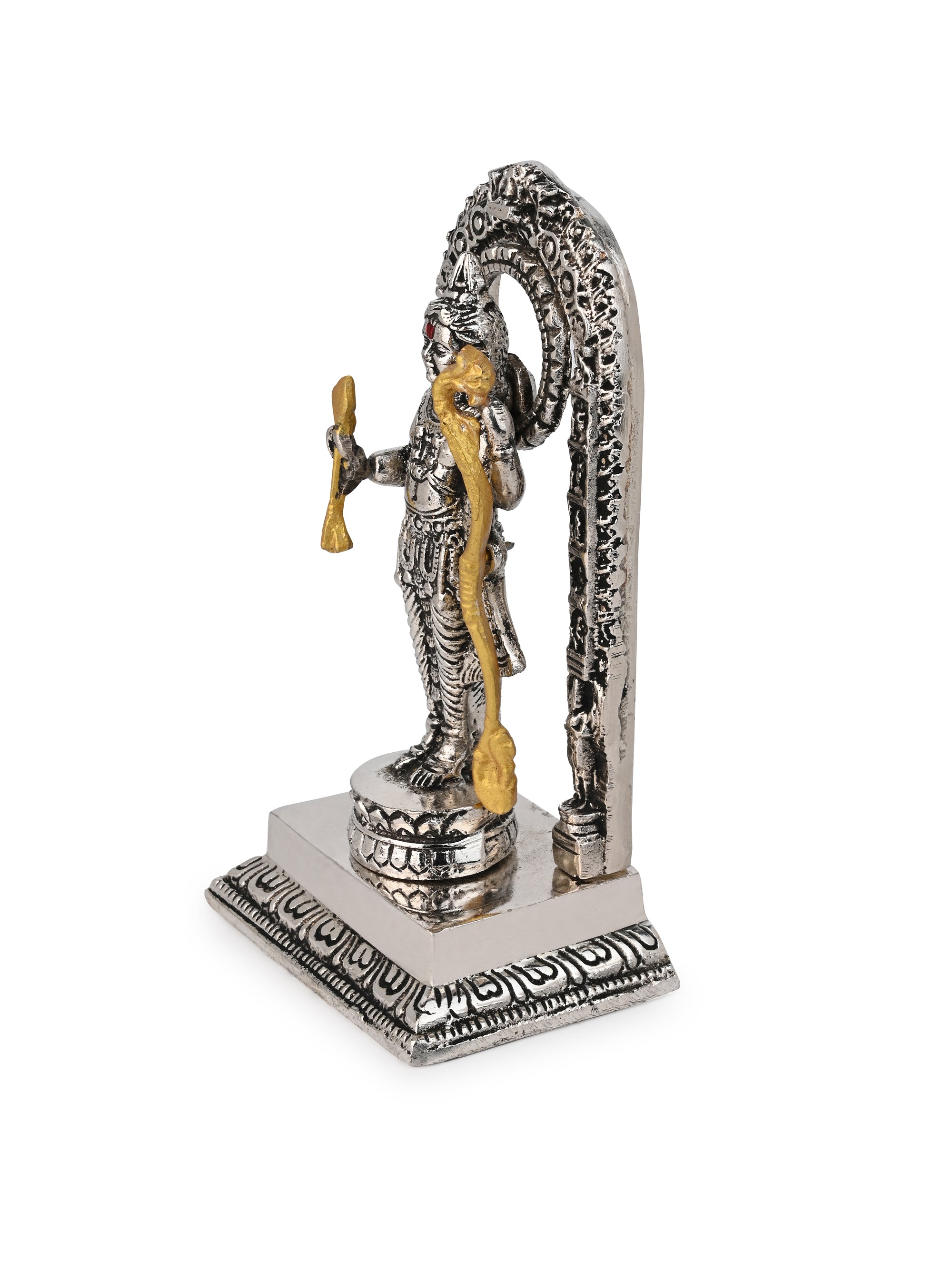 Metal Crafted Miniature Replica of Shri Ayodhya Ram Lalla Statue - 7 inches height