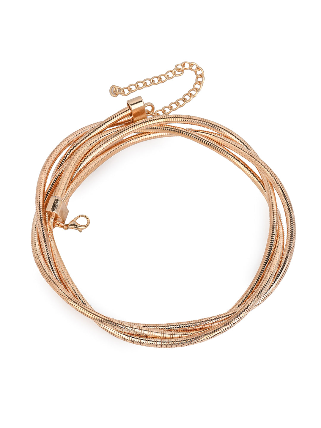 MAURYANA - Multilayer Fashionable Choker Necklace, Partywear