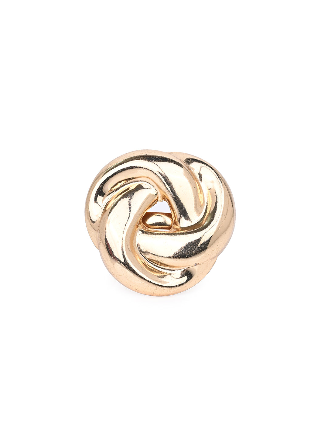 MAURYANA - Elegant Simple Style Ferro Alloy Adjustable Ring