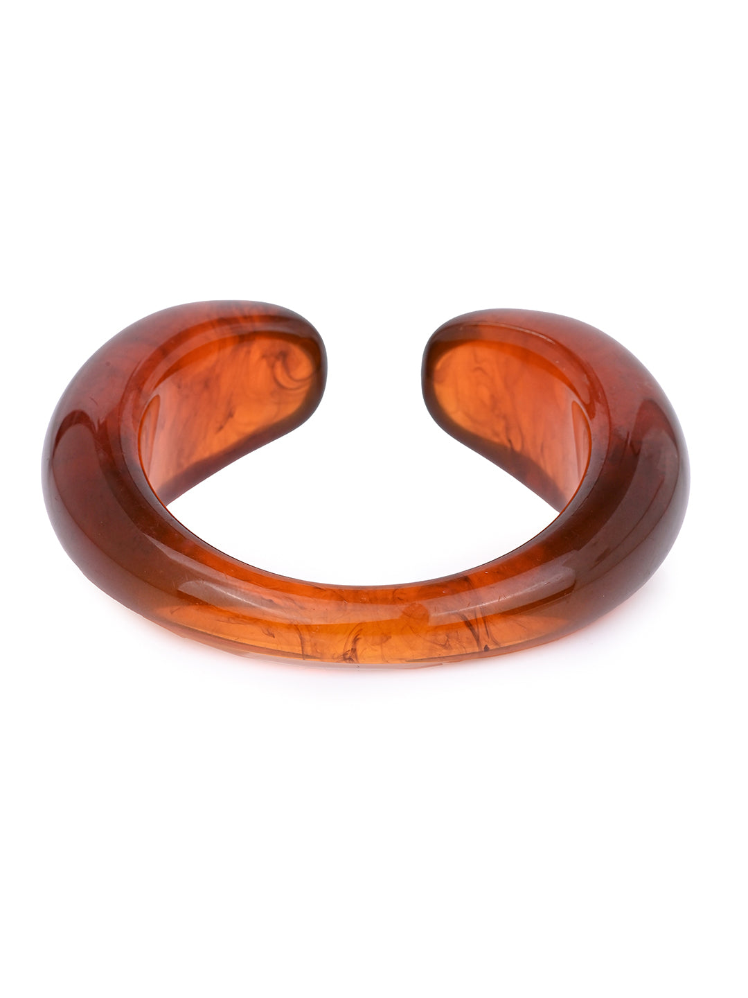 MAURYANA - Resin Crafted Open End Stylish Bangles Available in 4 color Options