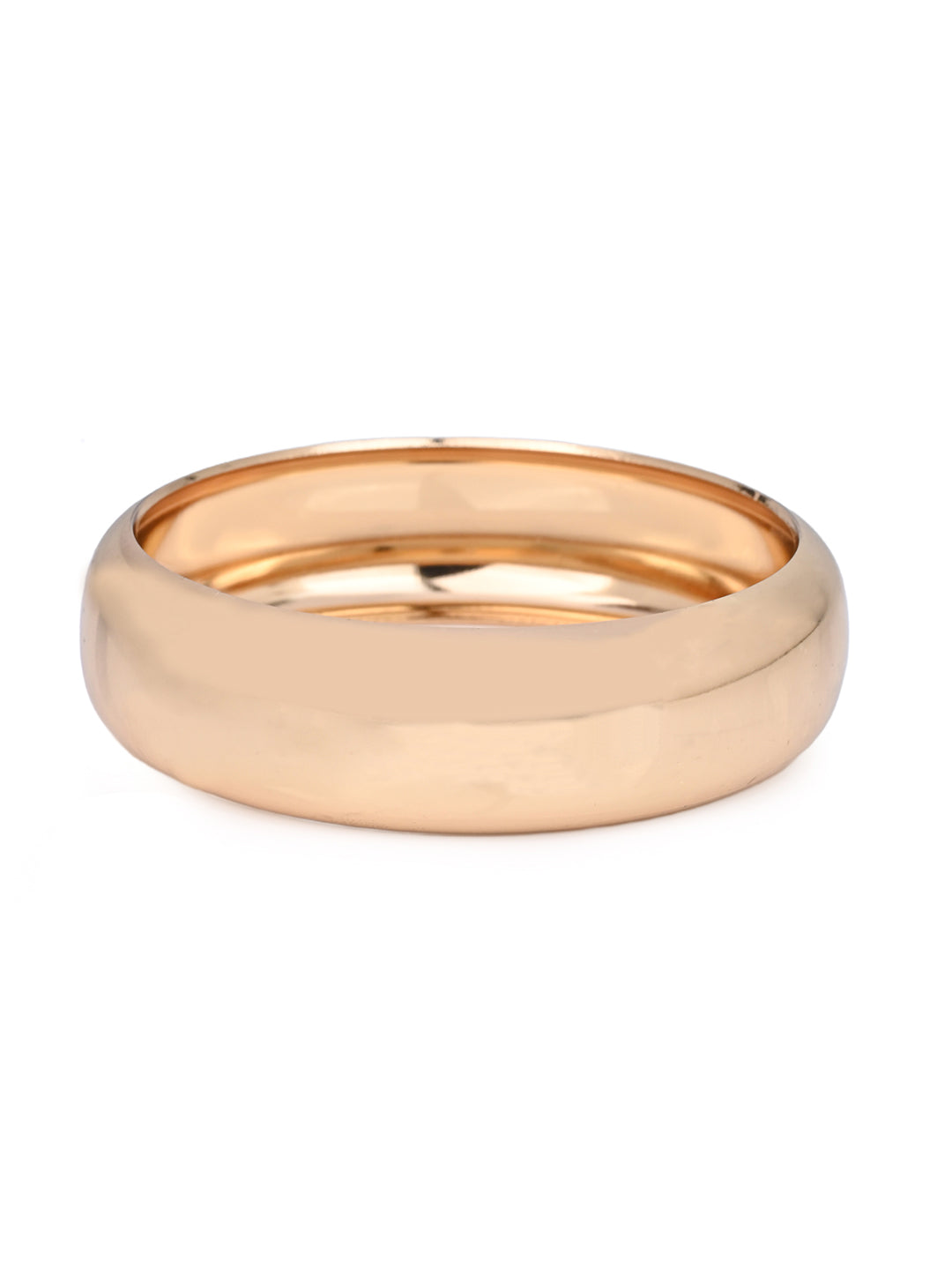 MAURYANA - Casual Elegant Simple Style Round Bangles available in Gold and Silver Color options - one size