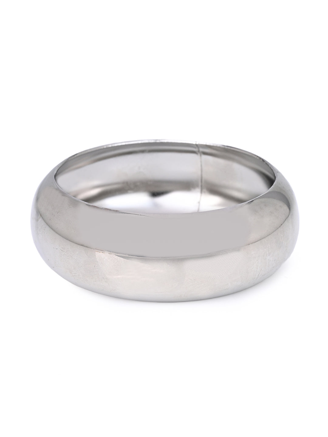 MAURYANA - Casual Elegant Simple Style Round Bangles available in Gold and Silver Color options - one size