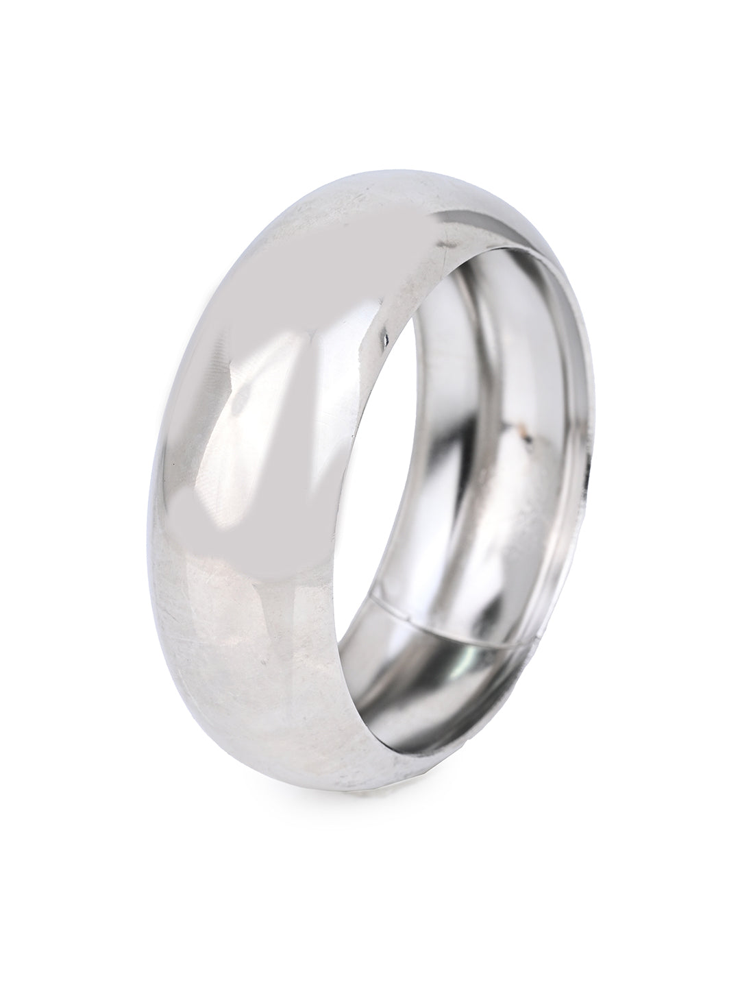 MAURYANA - Casual Elegant Simple Style Round Bangles available in Gold and Silver Color options - one size