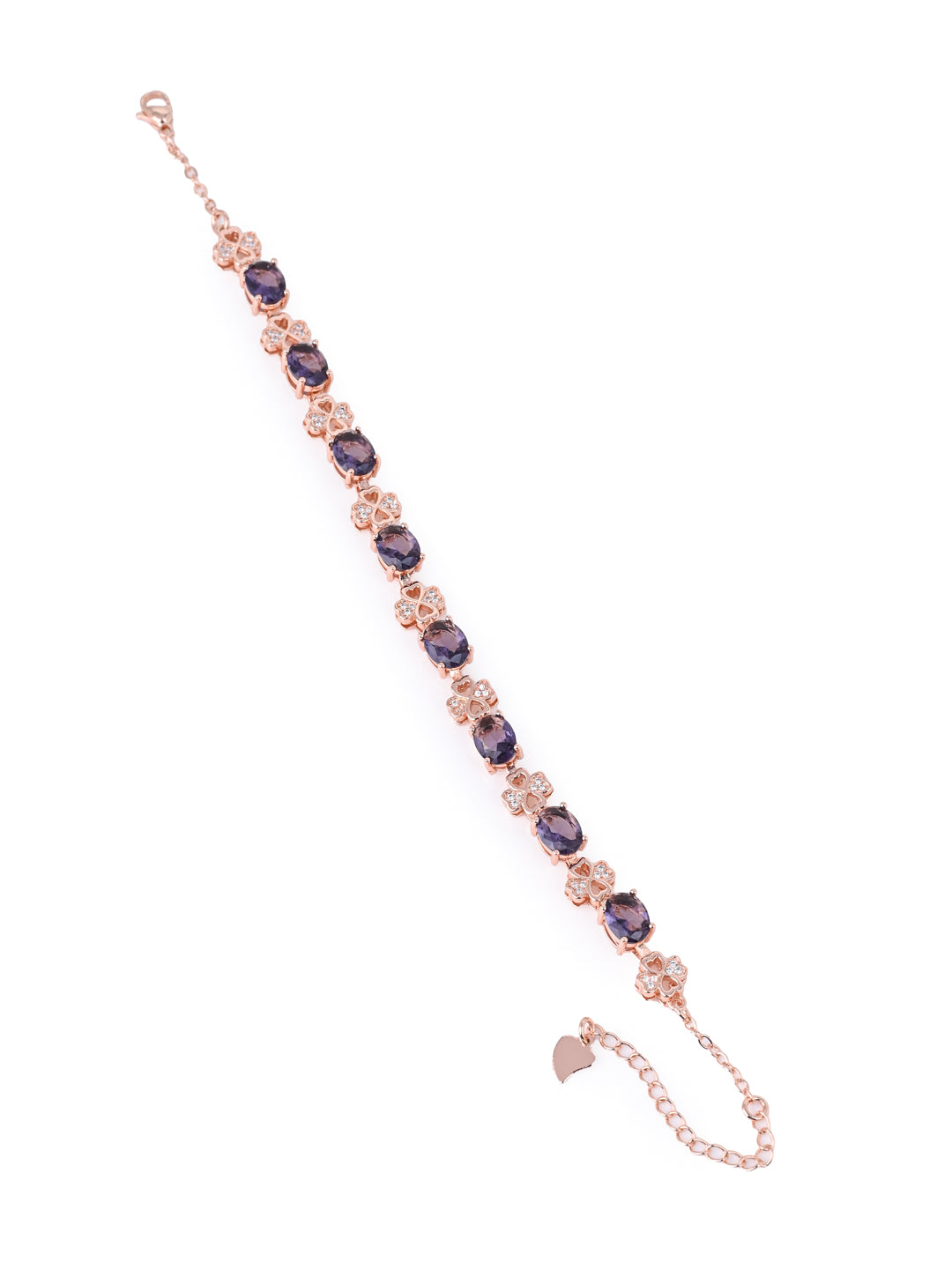 MAURYANA - Copper and Gemstone Crafted Colorful Adjustable Bracelets