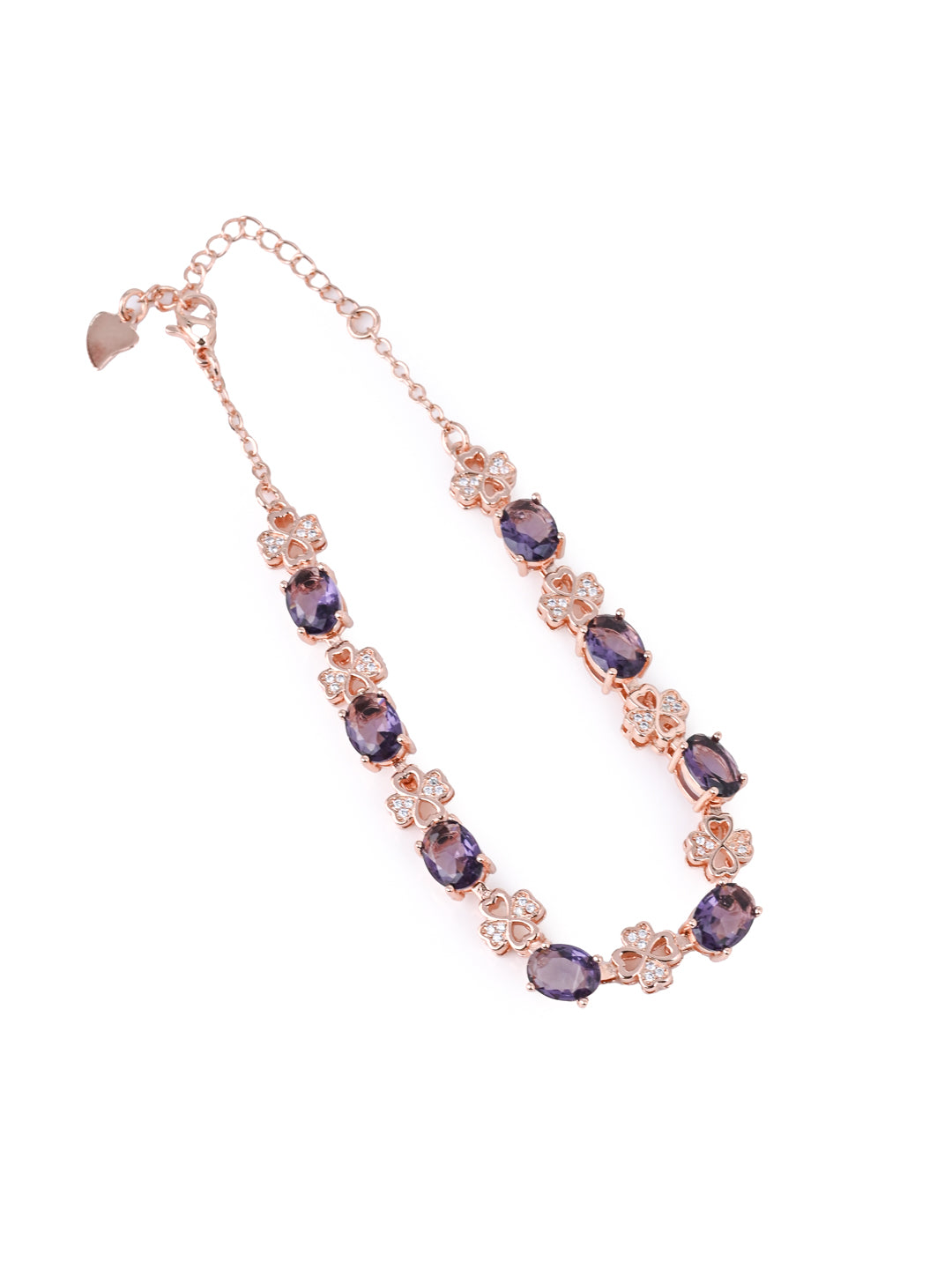 MAURYANA - Copper and Gemstone Crafted Colorful Adjustable Bracelets