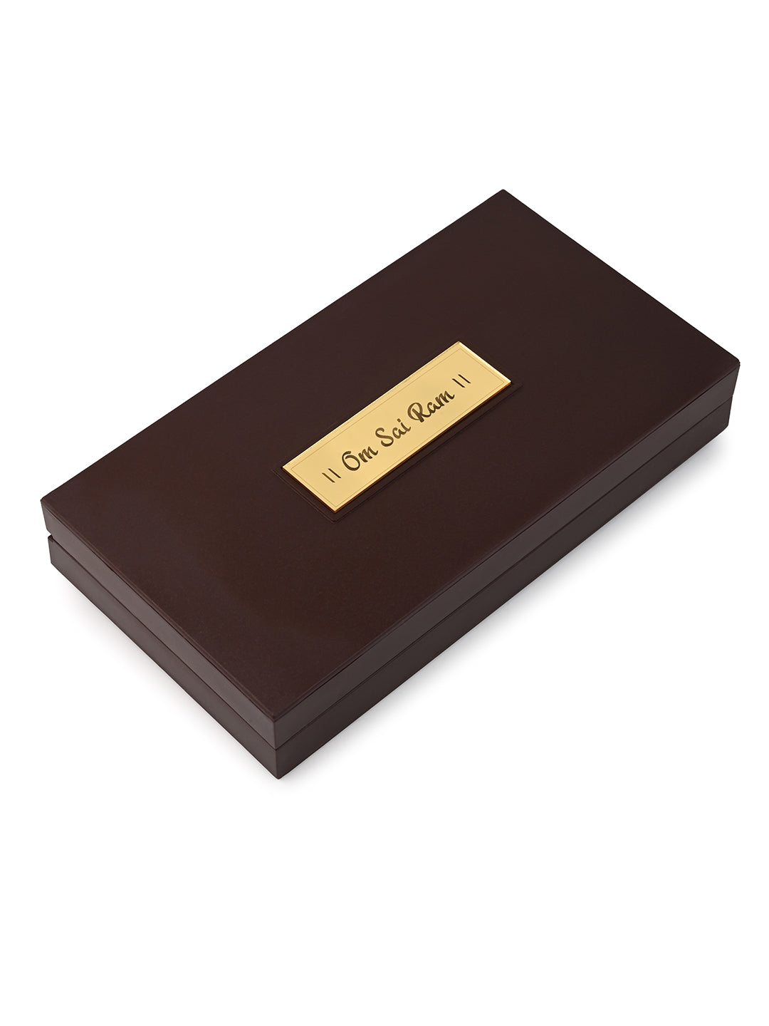 Shirdi Sai Baba Charan Paduka Box for Puja Rituals and Gifting