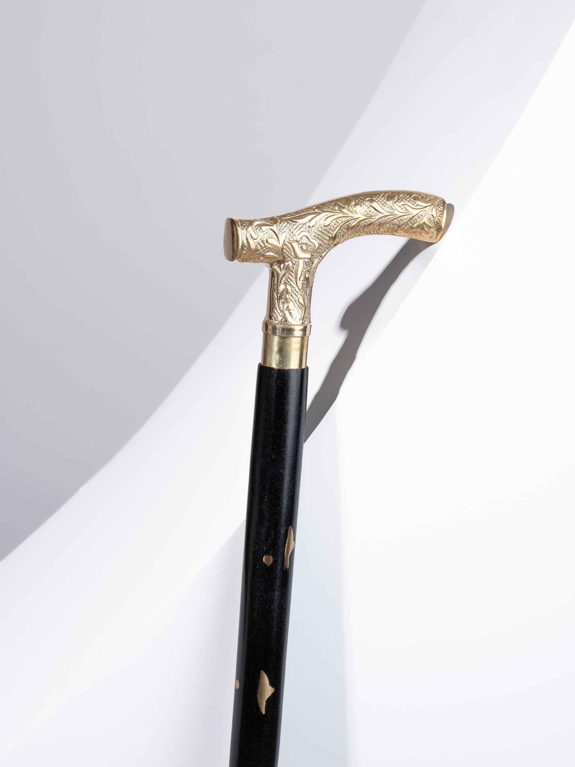 Shisham wood crafted elegant and stylish handle walking stick - Easily detachable