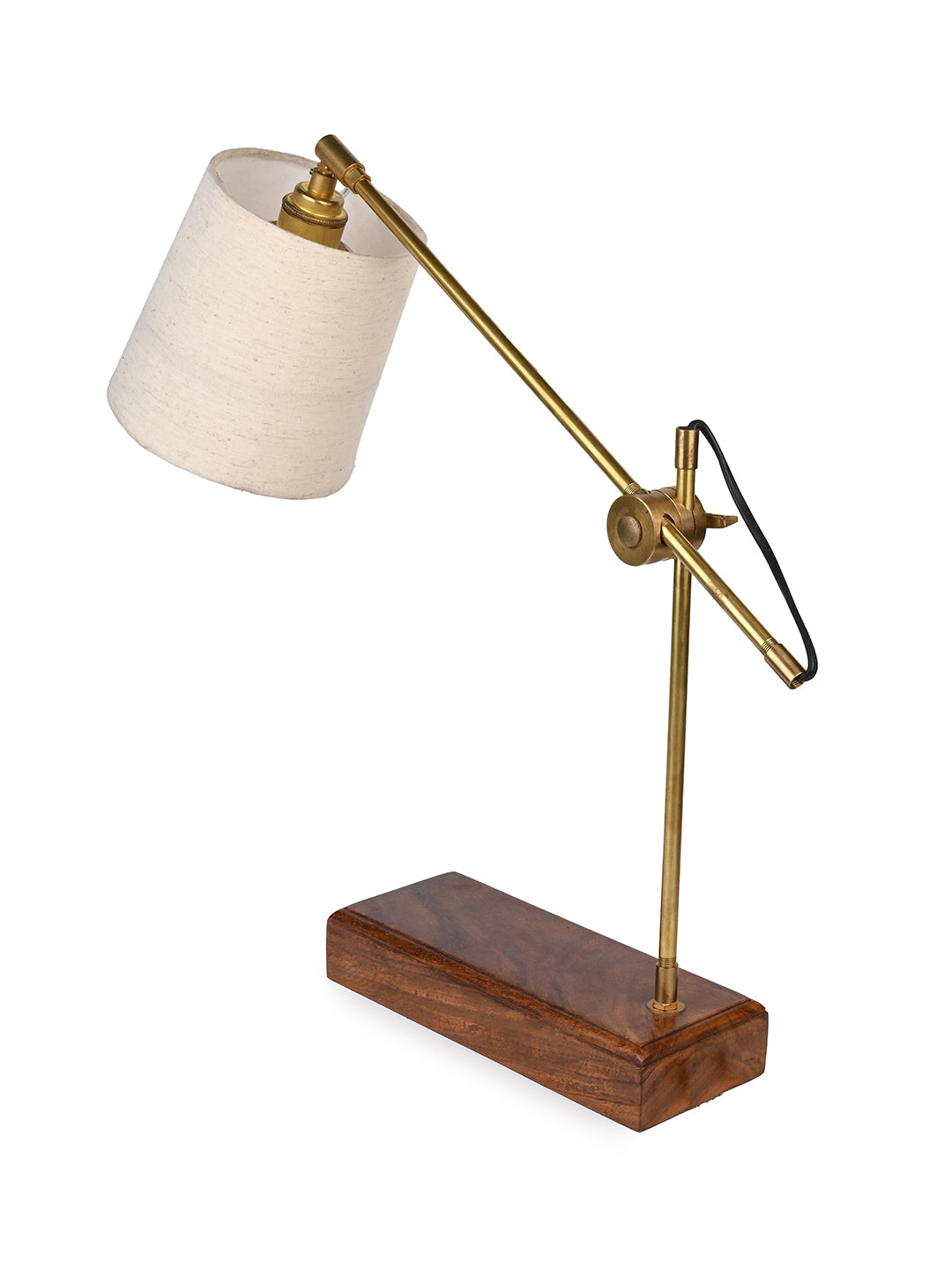 Focus height adjustable reading lamp / desk lamp