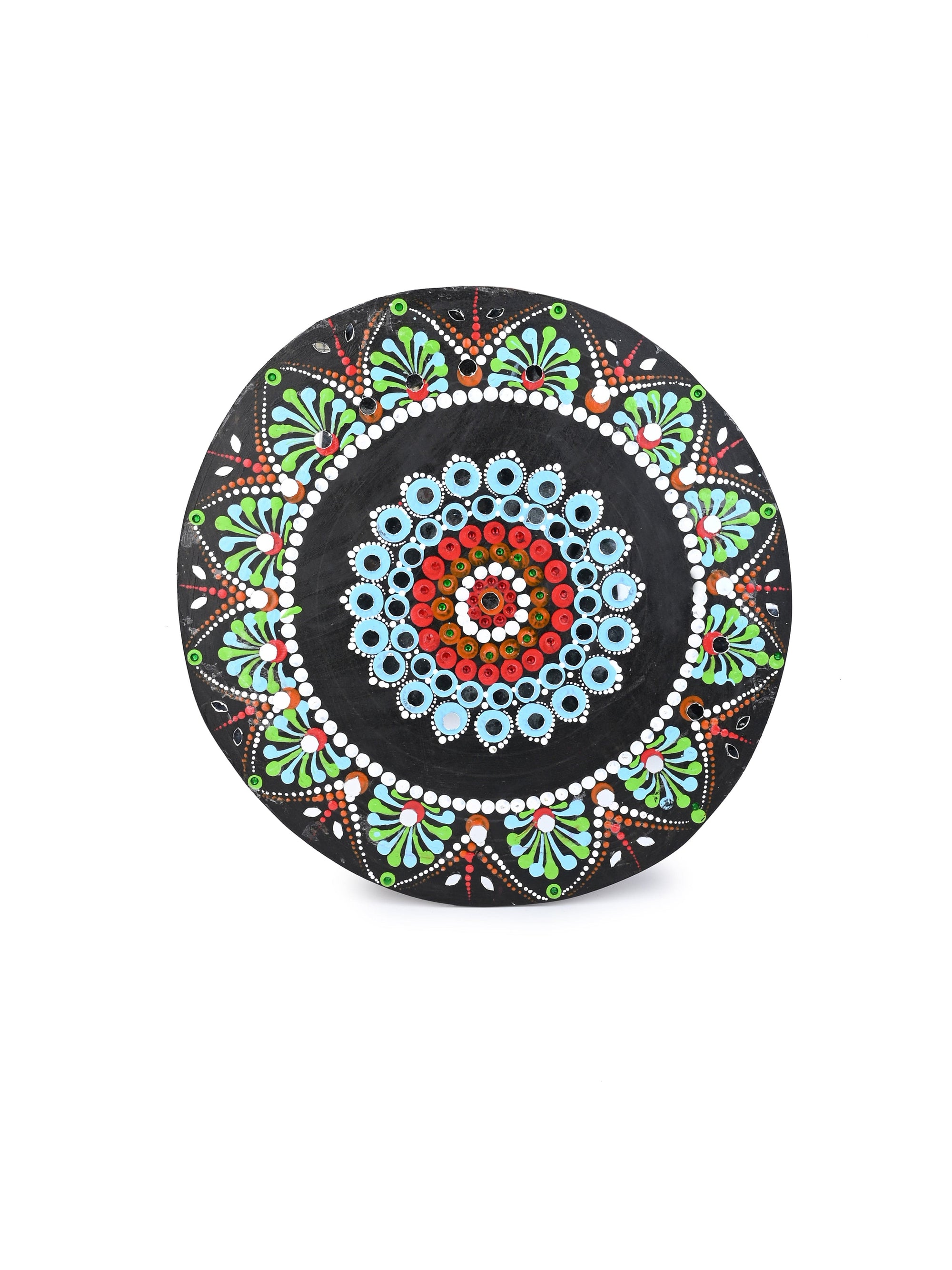 Exclusively Hand Painted Set of 3 Mandala Art Wall Decor