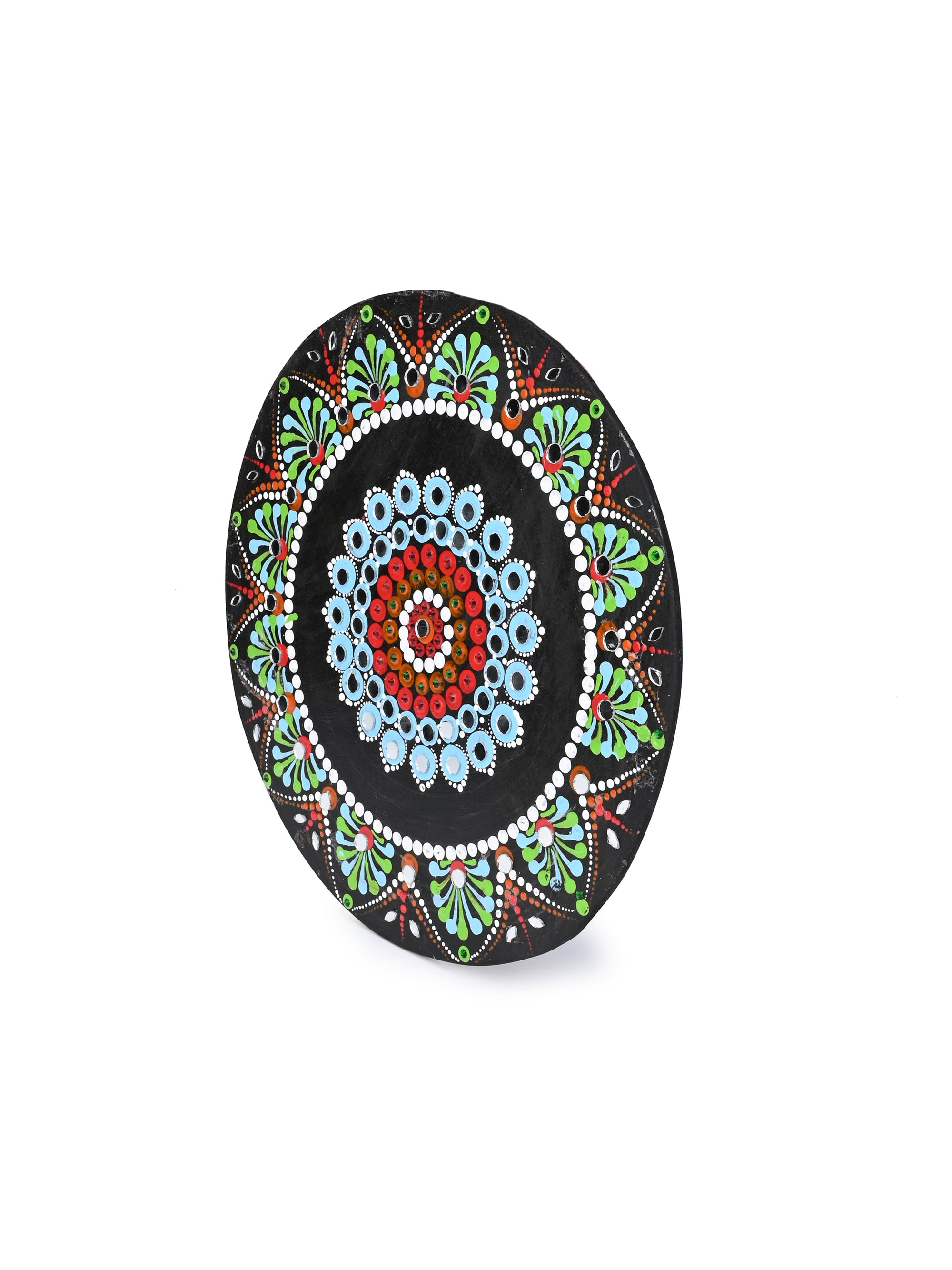 Exclusively Hand Painted Set of 3 Mandala Art Wall Decor