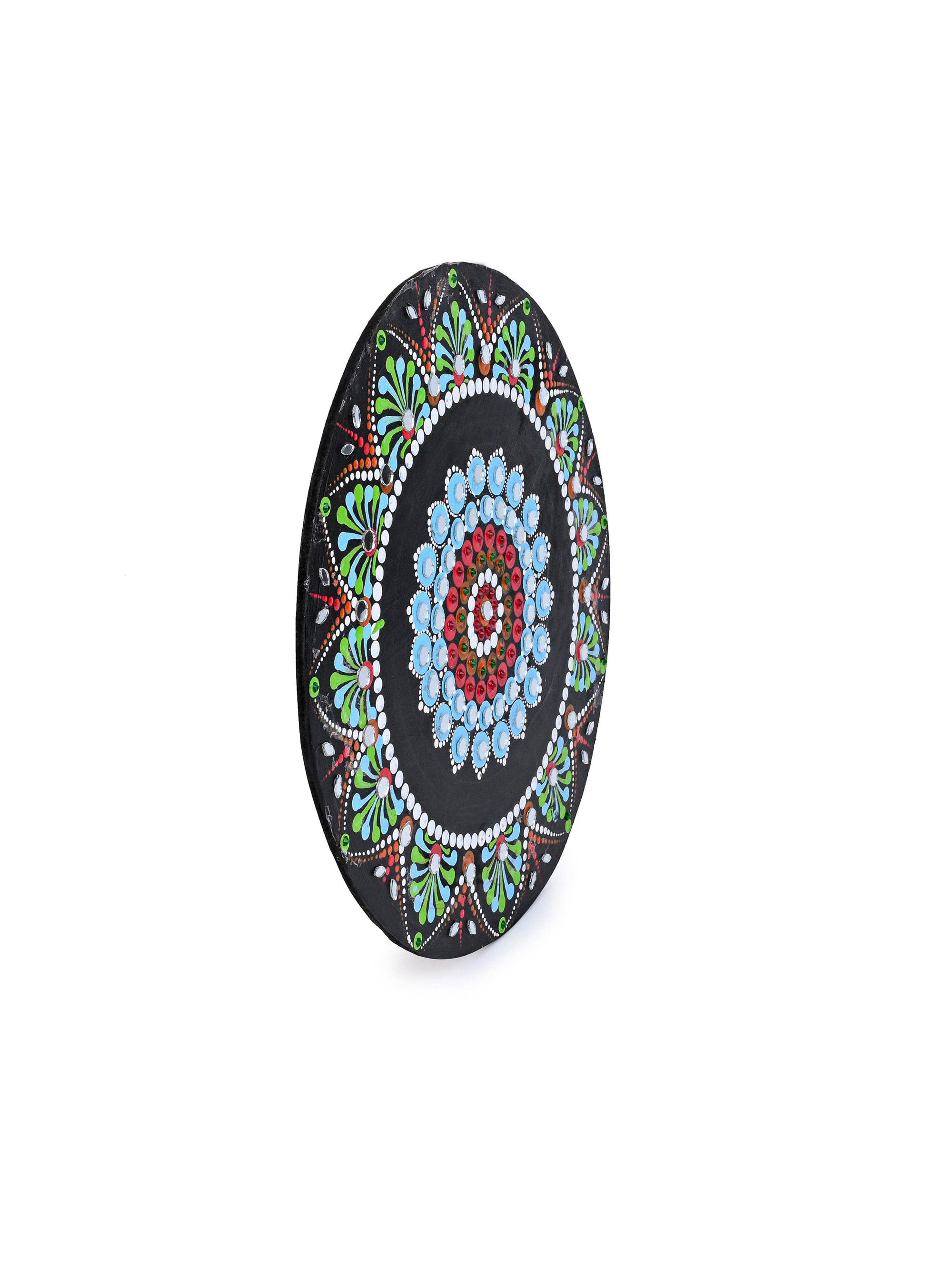 Exclusively Hand Painted Set of 3 Mandala Art Wall Decor