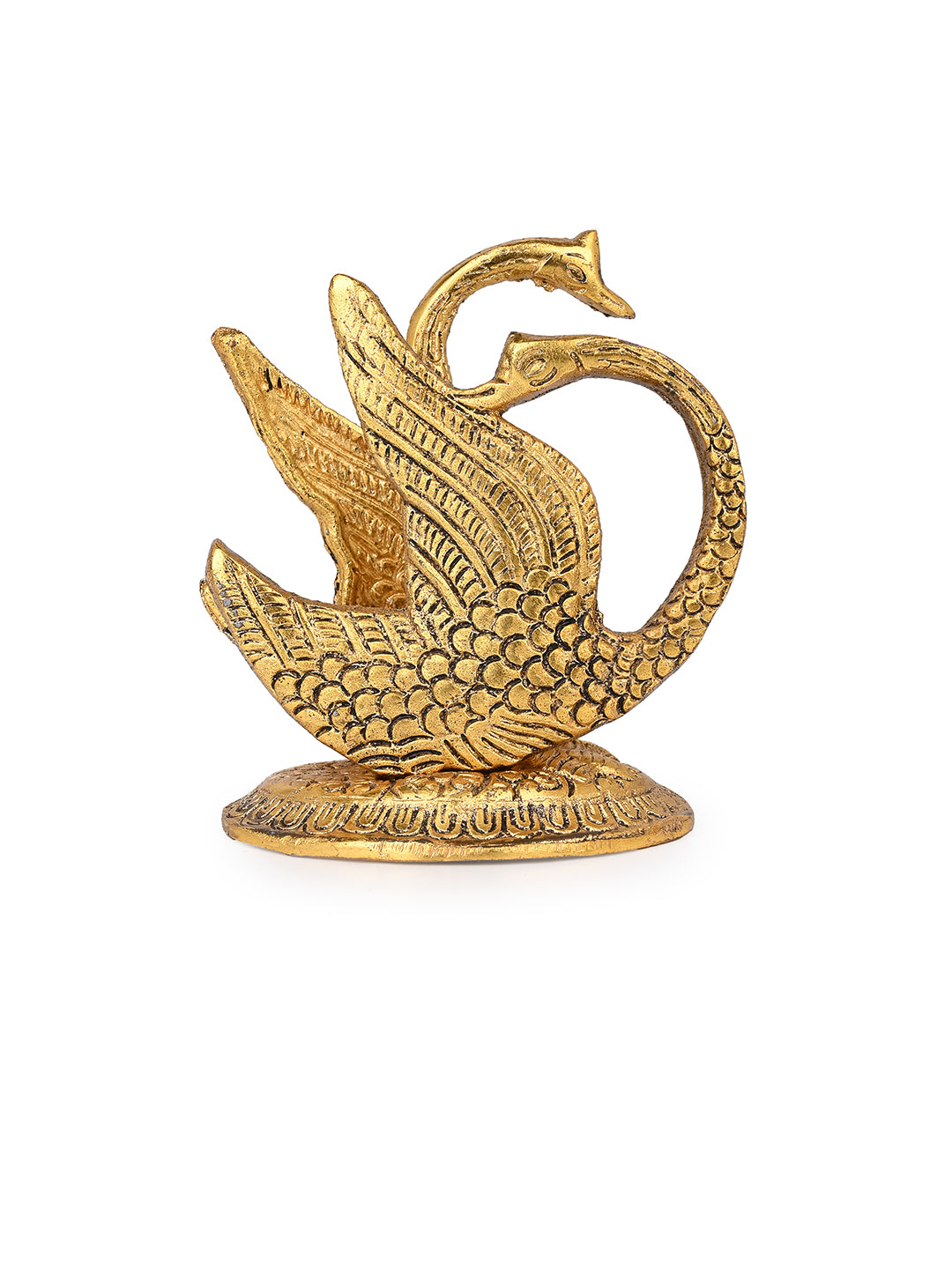 Aluminium Metal Swan shaped Napkin holder - Available in Gold color