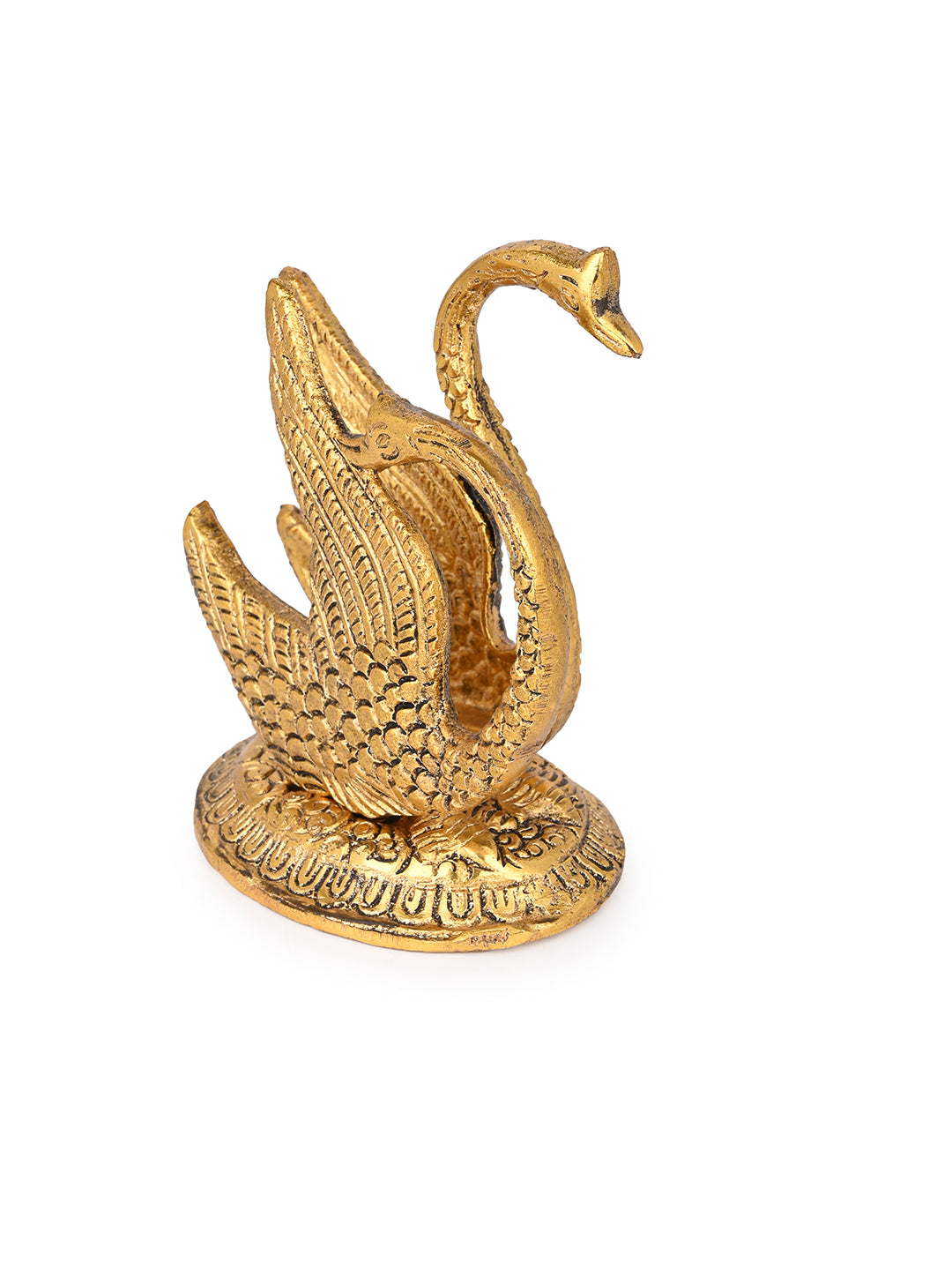 Aluminium Metal Swan shaped Napkin holder - Available in Gold color