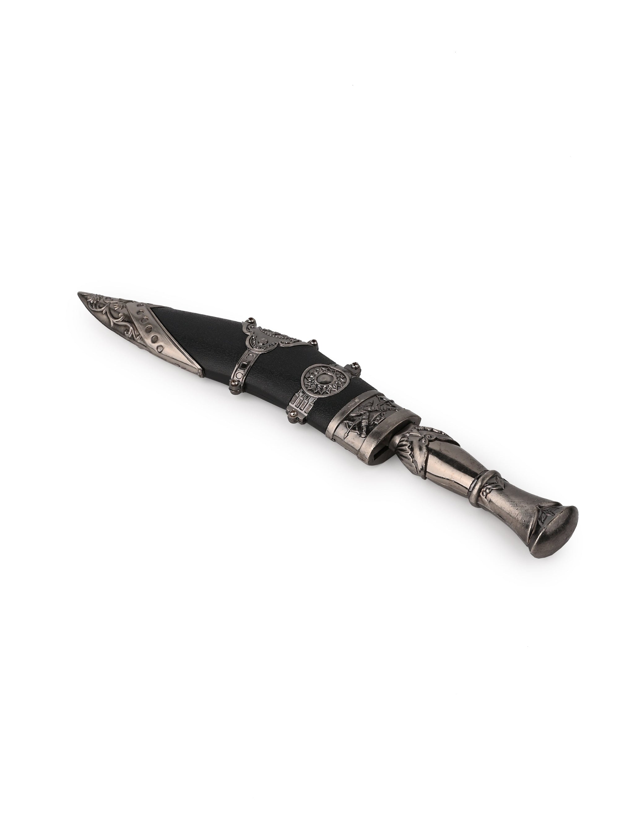 12" Knife / Dagger / Nepali Kukri in a Black Case for Decoration Purpose - The Heritage Artifacts