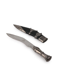 12" Knife / Dagger / Nepali Kukri in a Black Case for Decoration Purpose - The Heritage Artifacts