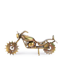 Shantiniketan Art - Metal Miniature Bike Home Decor - The Heritage Artifacts