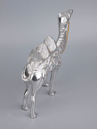 Zinc Metal Handcrafted Rajasthan Camel Decorative Showpiece - 8 inches height - The Heritage Artifacts