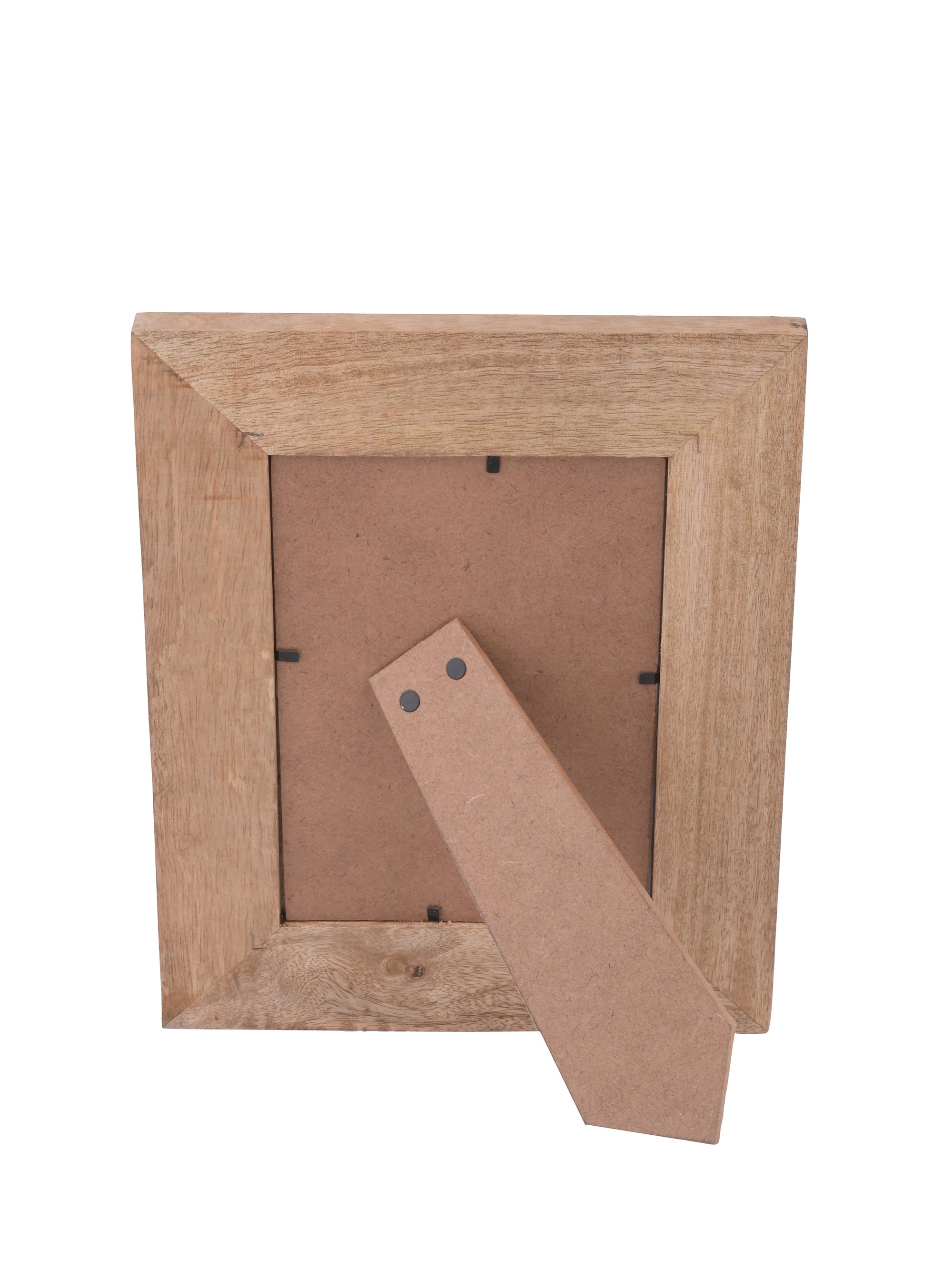 Natural Mango Wood, Rustic Look, Square shaped, Photo Frame - The Heritage Artifacts