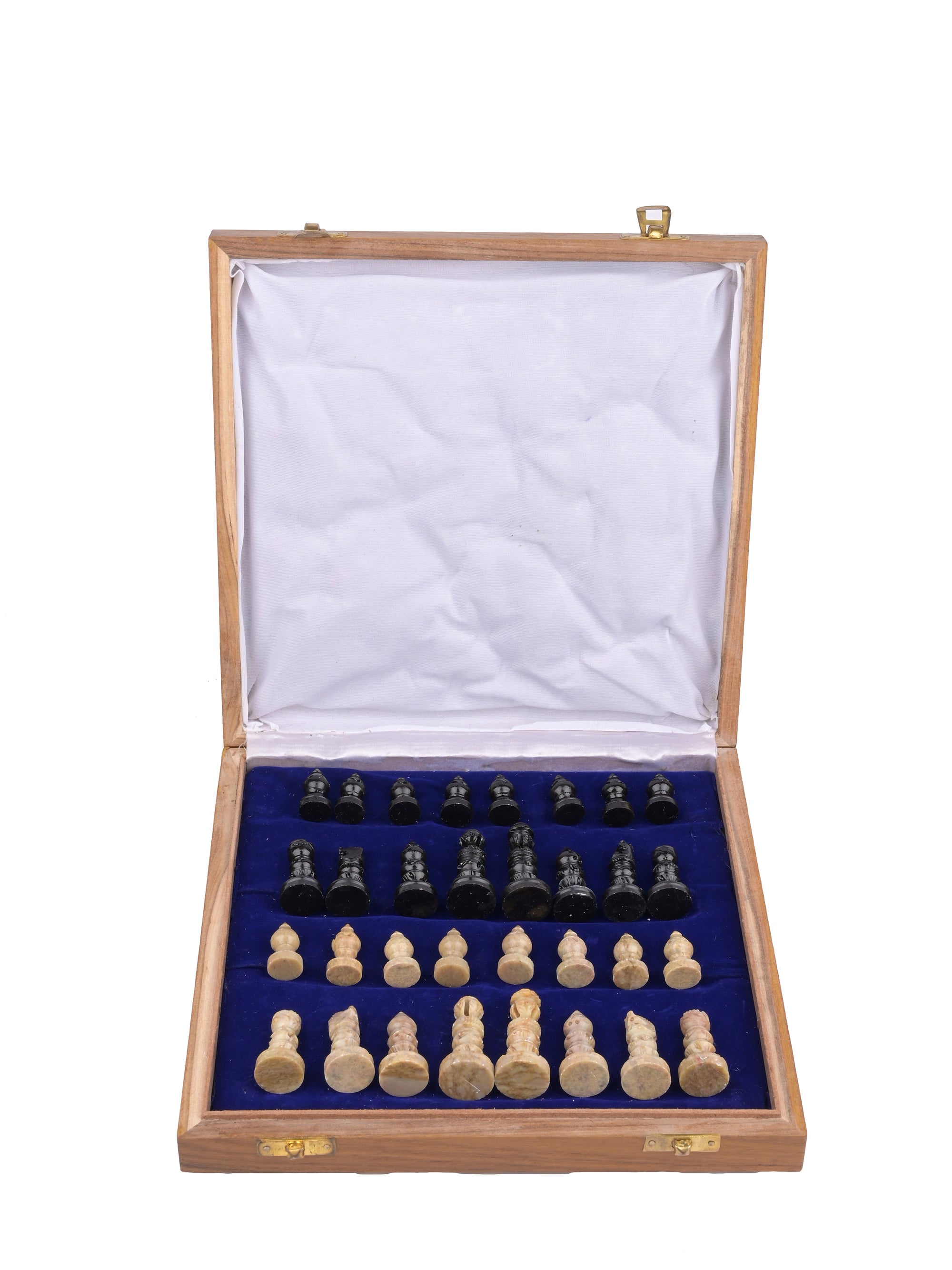 10 inches Chess board made of marble and wood - The Heritage Artifacts