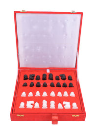 12 inches Premium Marble Chess Board set in a gift box - The Heritage Artifacts