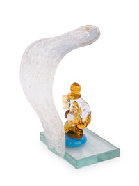 Lord Ganesh Idol under Serpent Hood Decorative Showpiece - Available in Assorted Colors - The Heritage Artifacts
