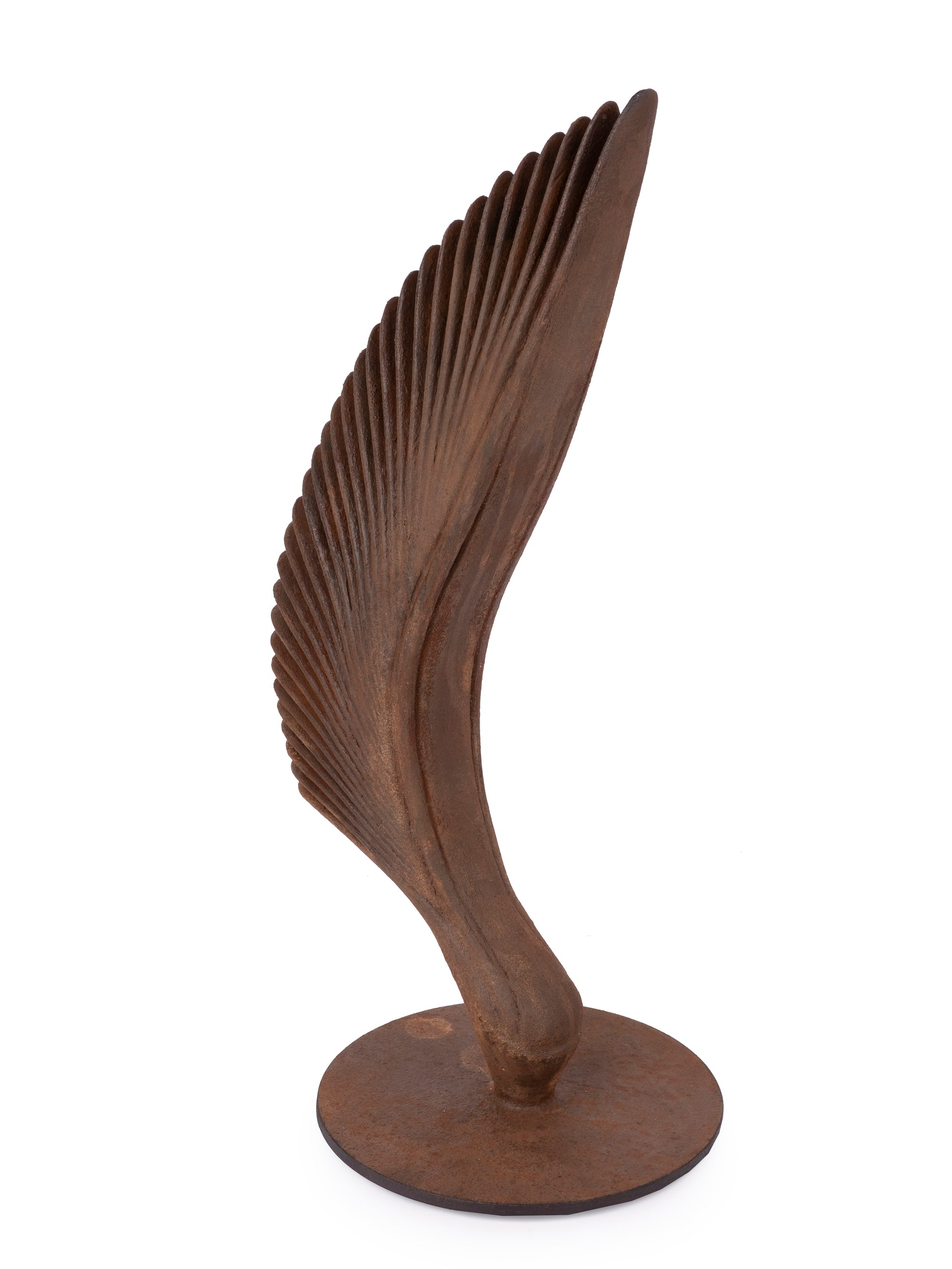 Sculpture name - WINGS OF LIFE (old rustic finish) - The Heritage Artifacts