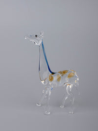 Giraffe Family Set of 4 pieces Glass Home Decor - The Heritage Artifacts