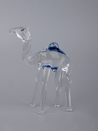 Camel Family Set of 4 pieces Glass Home Decor - The Heritage Artifacts