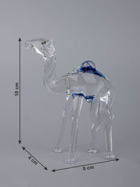 Camel Family Set of 4 pieces Glass Home Decor - The Heritage Artifacts