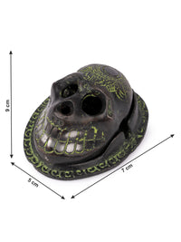 Hand crafted Skull Ashtray for Cigarettes and Smoking at Home / Office - The Heritage Artifacts