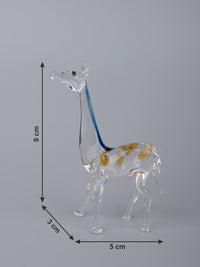 Giraffe Family Set of 4 pieces Glass Home Decor - The Heritage Artifacts