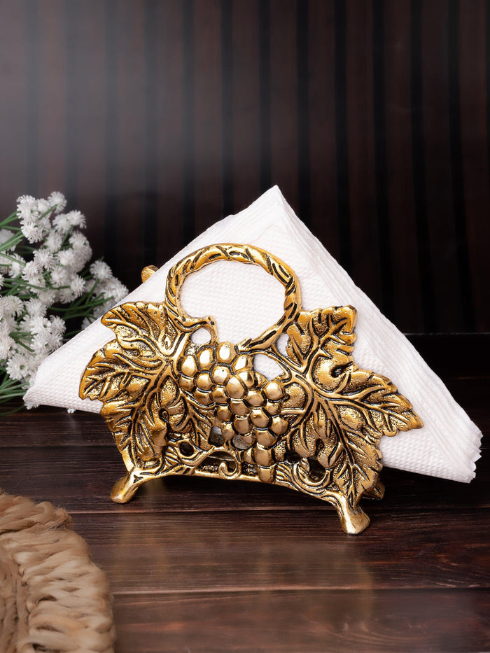 Grapes / Angoor Design Napkin / Tissue Paper Holder - The Heritage Artifacts
