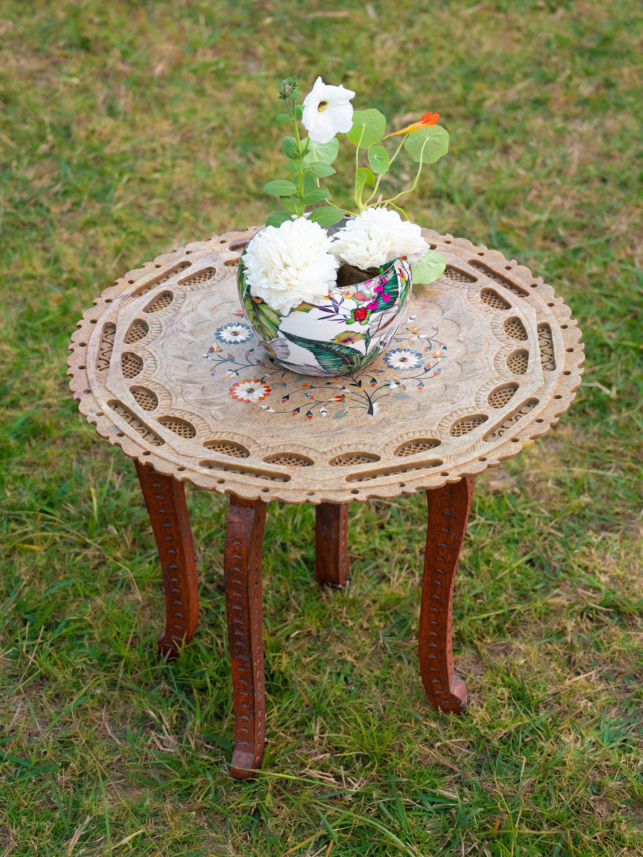 Stone Inlay Craft Collection | Exquisite Art for Your Home